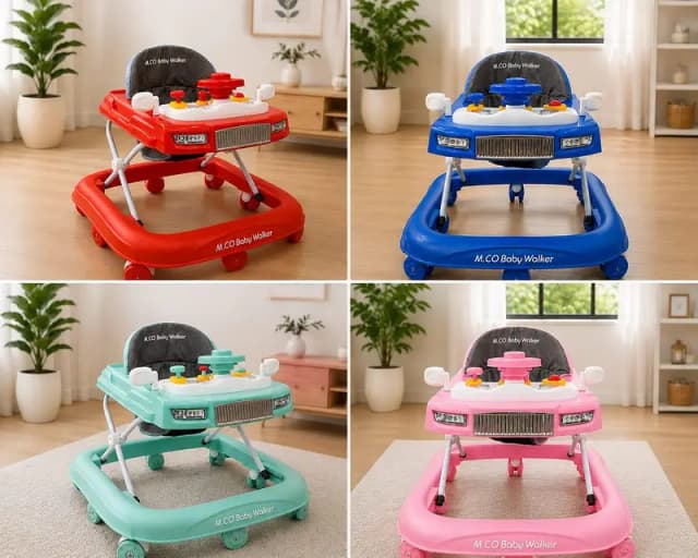 Baby Walker | Kids Walker | Stylish Car Design | Brand new