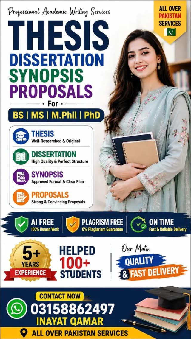 Research Project, Thesis, Dissertation Help and Supervision
