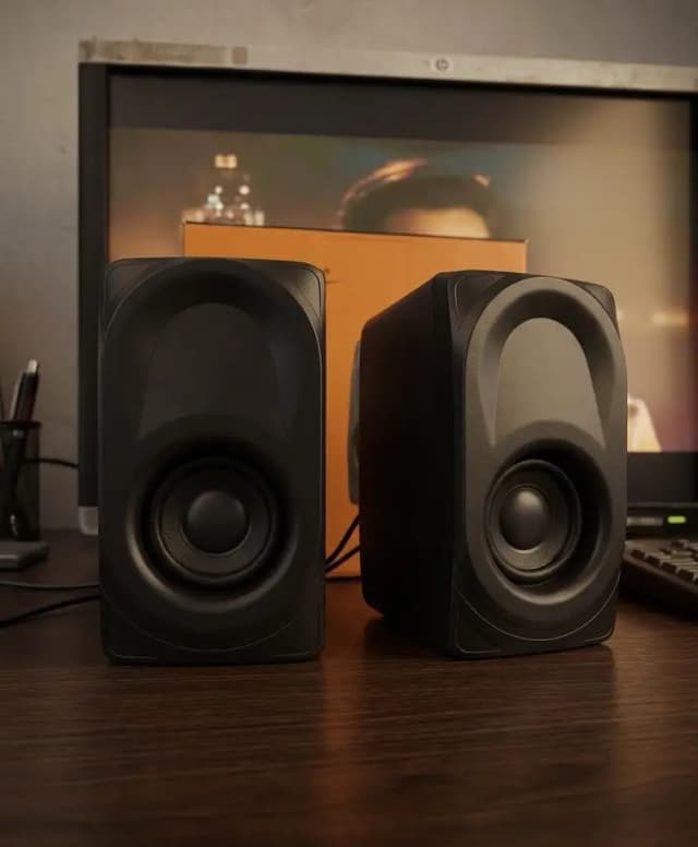 Brand new speakers with vibrating specialiaty 70% off