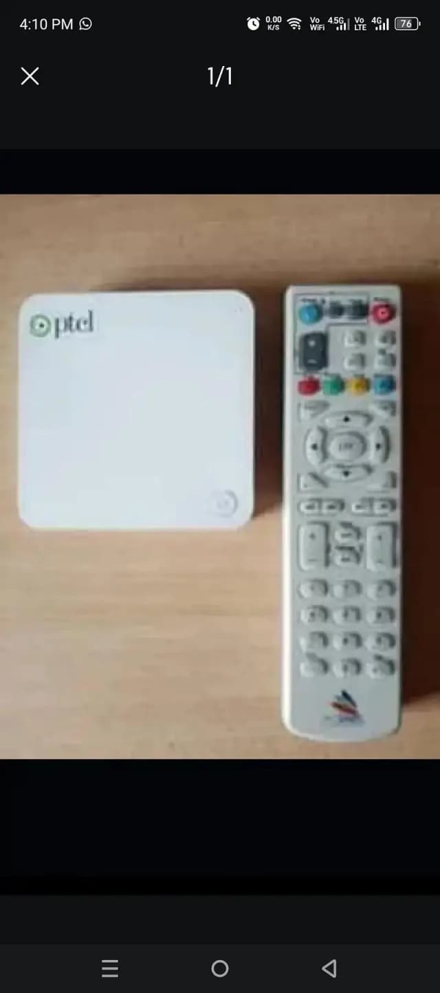PTCL HS3 and Etisalat Box