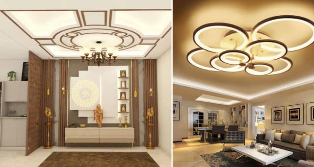 False ceiling-Gypsum ceiling-PVC wallpanel-Wooden floor-Blinds-Grass