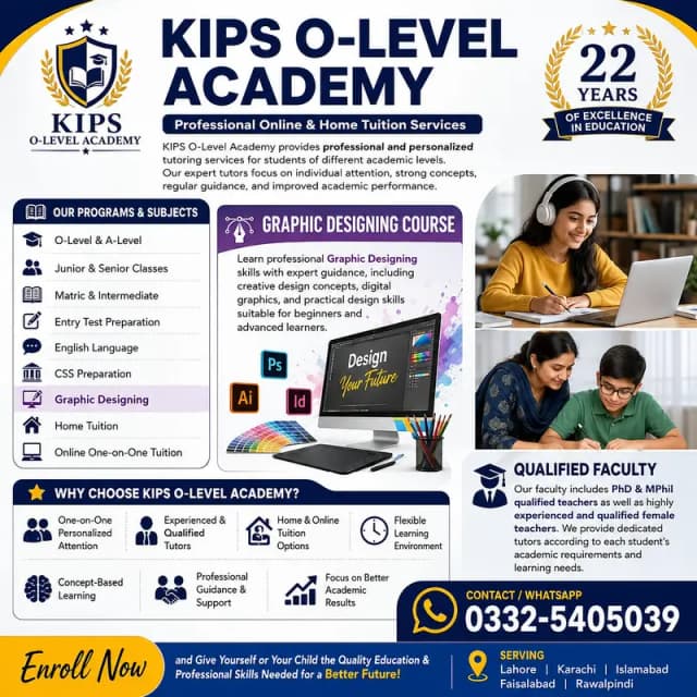 Home Tutor,Online Tutor,Home Tution-O/A Levels,IGCSE,KG,FSC,IELTS,MCAT