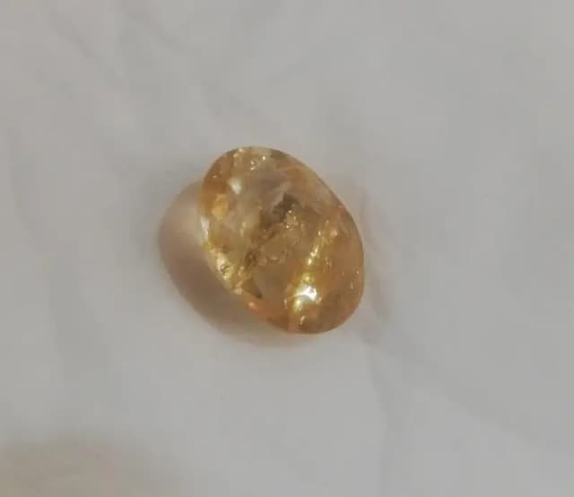 Natural Pkhuraj (Yellow Sapphire)