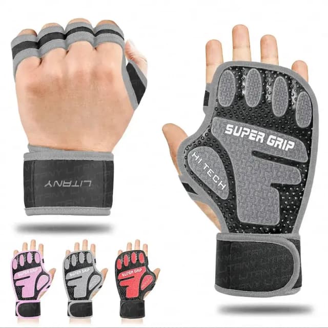 Weightlifting Gloves _ Super Grip L345