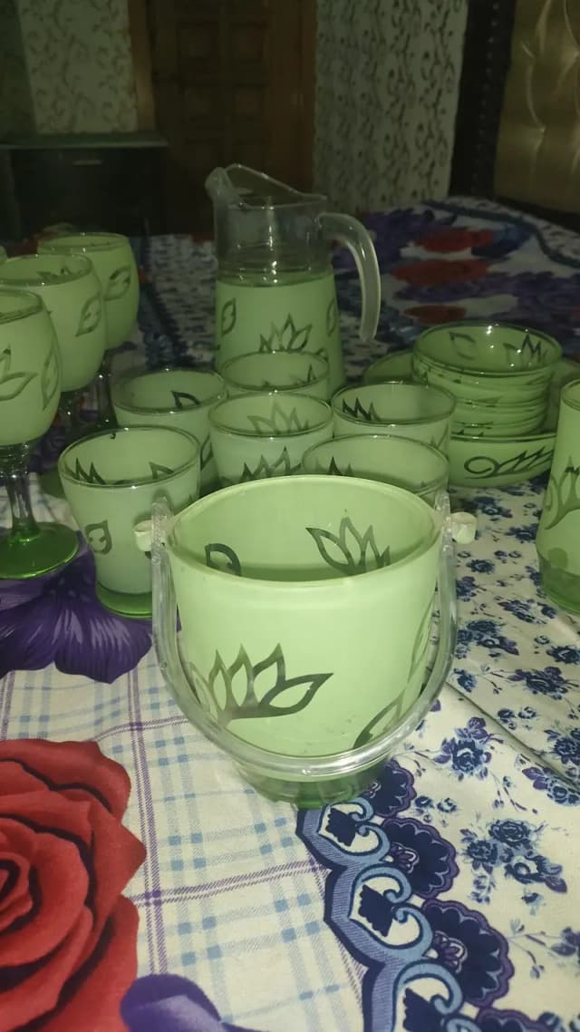 28 piece water set