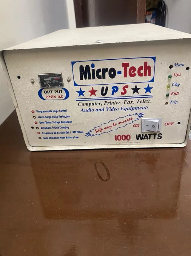 Micro-tech  1000 watts UPS