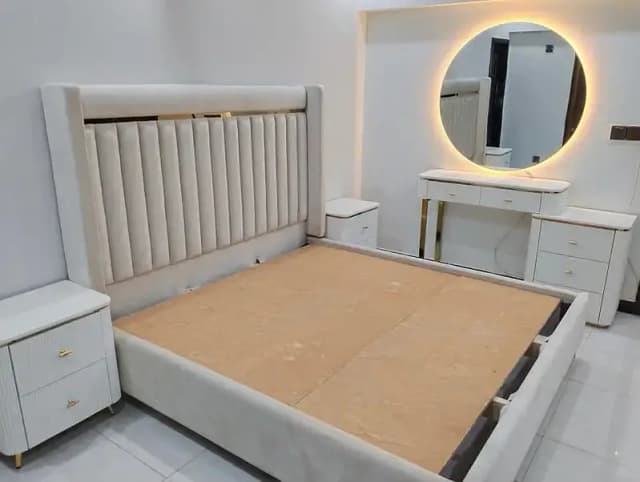 Bed Set/King Size Bed/Double Bed/Wooden Bed/Luxury Bed/Bed/Poshish Be
