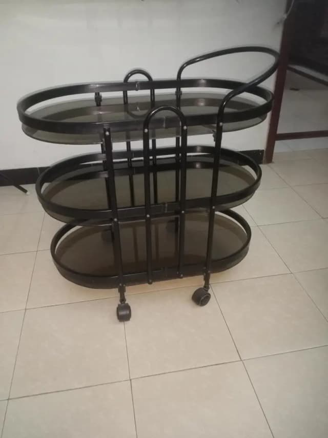 Tea trolley three layer.