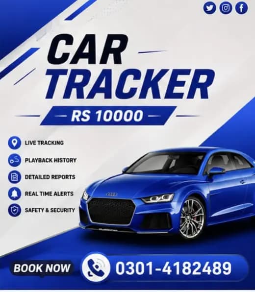 Car Tracker/Gps Tracker/Alto/Cultus/WagonR/Mg/Corolla/Honda/bike