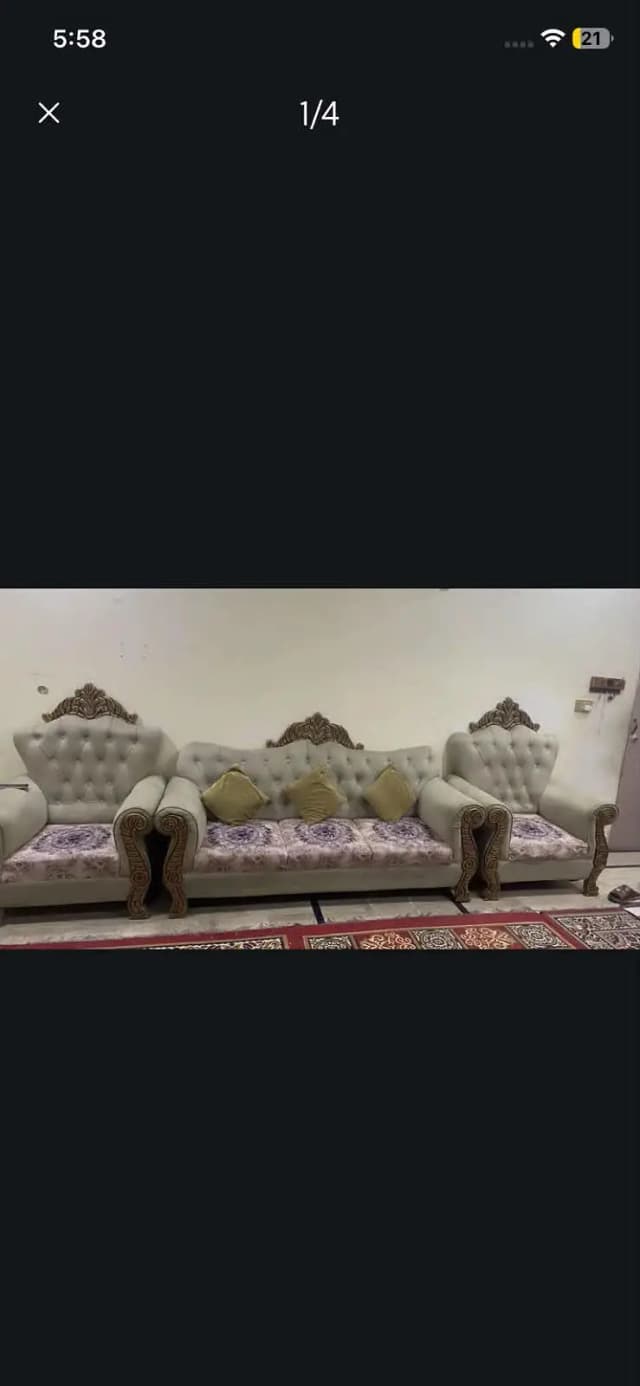 5 Seater Sofa Set For sale