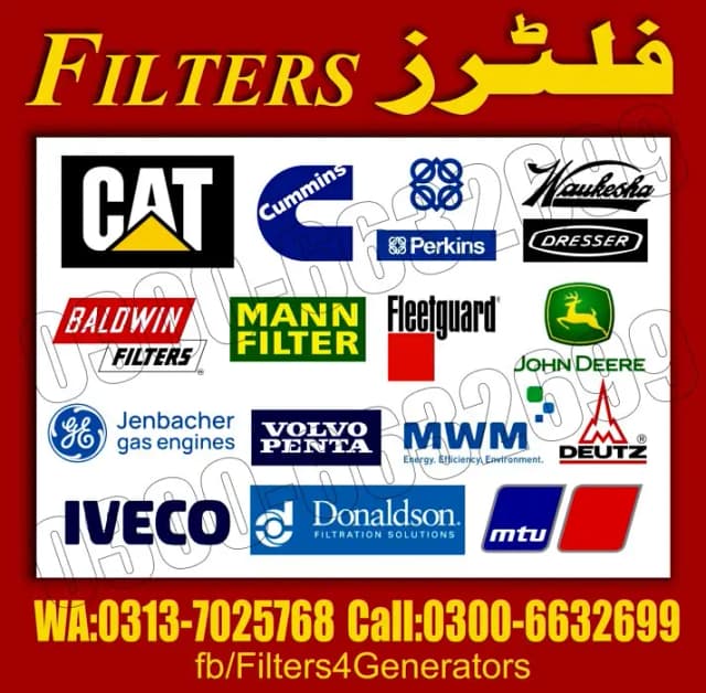 Cummins Perkins caterpillar filters