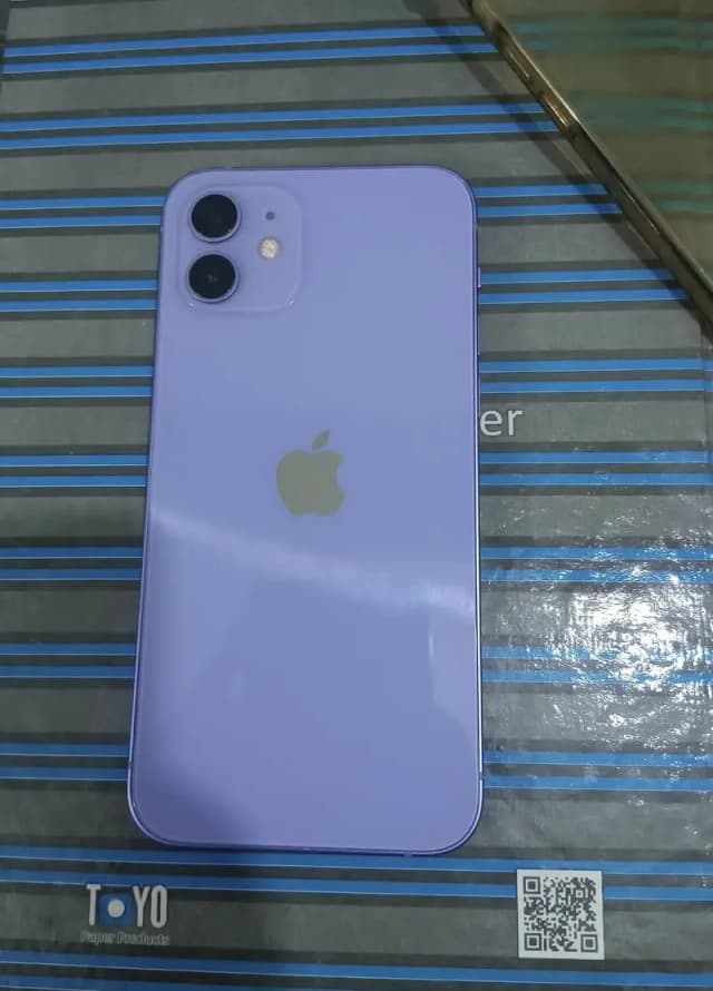 Apple iPhone 12 with box v good condition