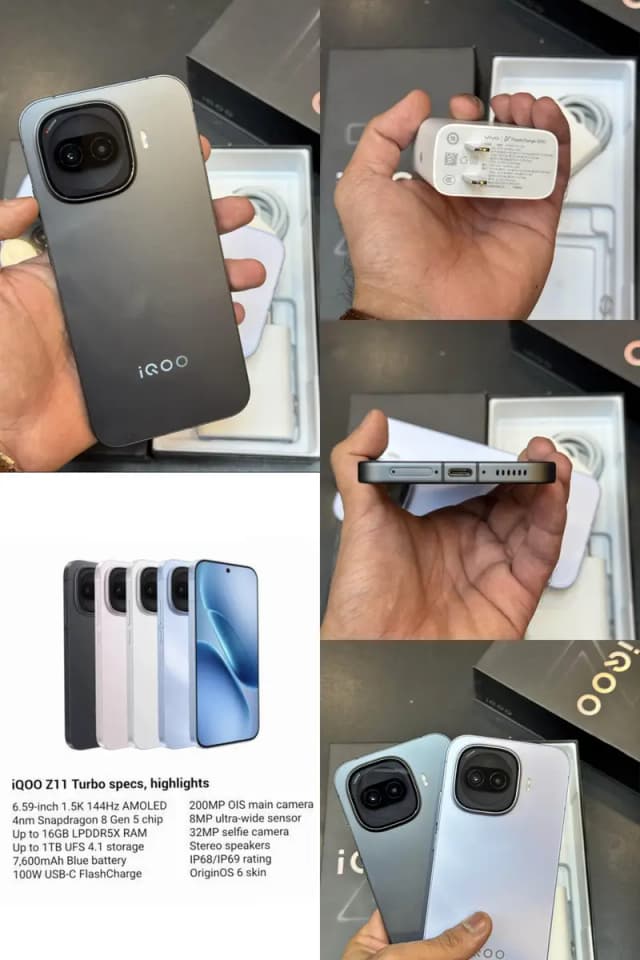 Vivo iQOO Z11 Turbo 256GB | Complete Box