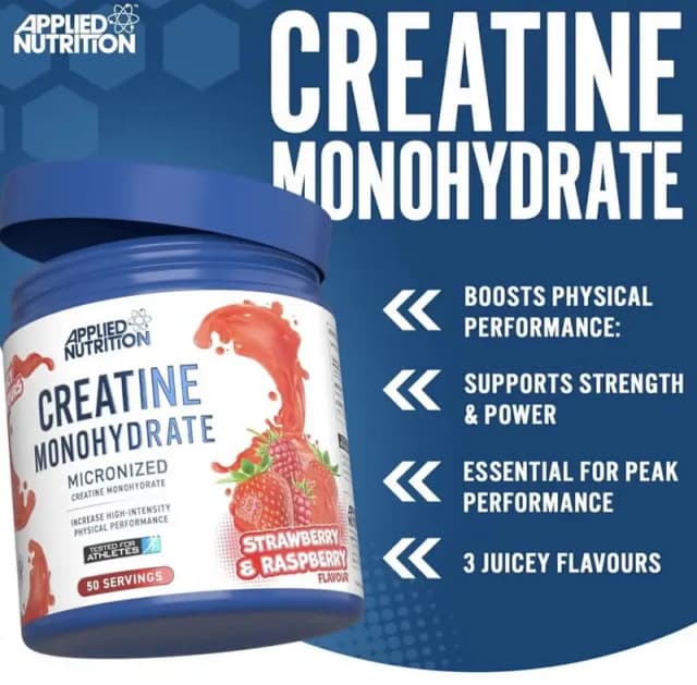 Creatine Monohydrate Micronized Strawberry