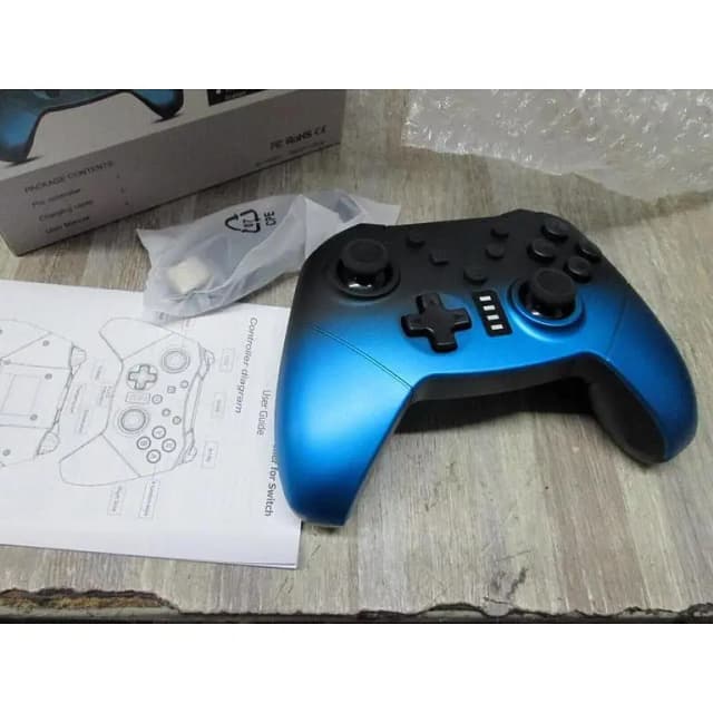 Wireless Switch Controller Compatible with Switch / ps4 / ps3 PC Android TV Box Bluetooth Connection Ergonomic Design Pressure Sensitive Buttons Remote Gamepad Joystick, Supports Motion Contr