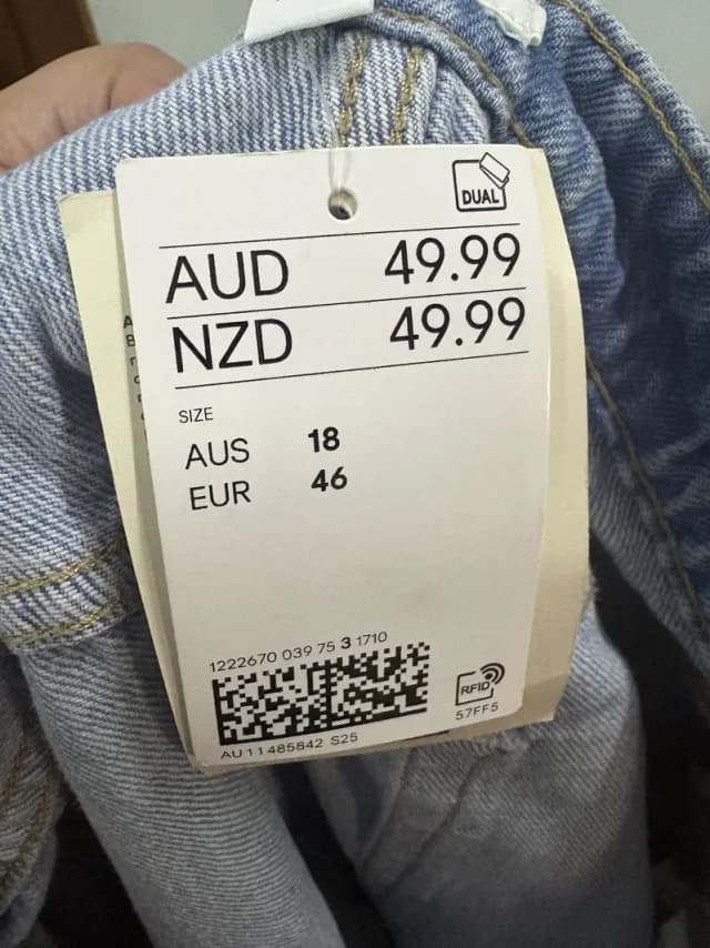 Brand New H&M High Waist Jeans | EUR 46 | Original $50 | Urgent Sale