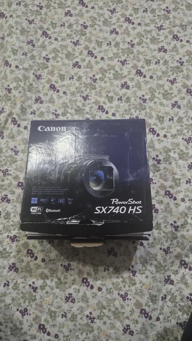Canon PowerShot SX740 HS – 40x Optical Zoom | 4K Camera