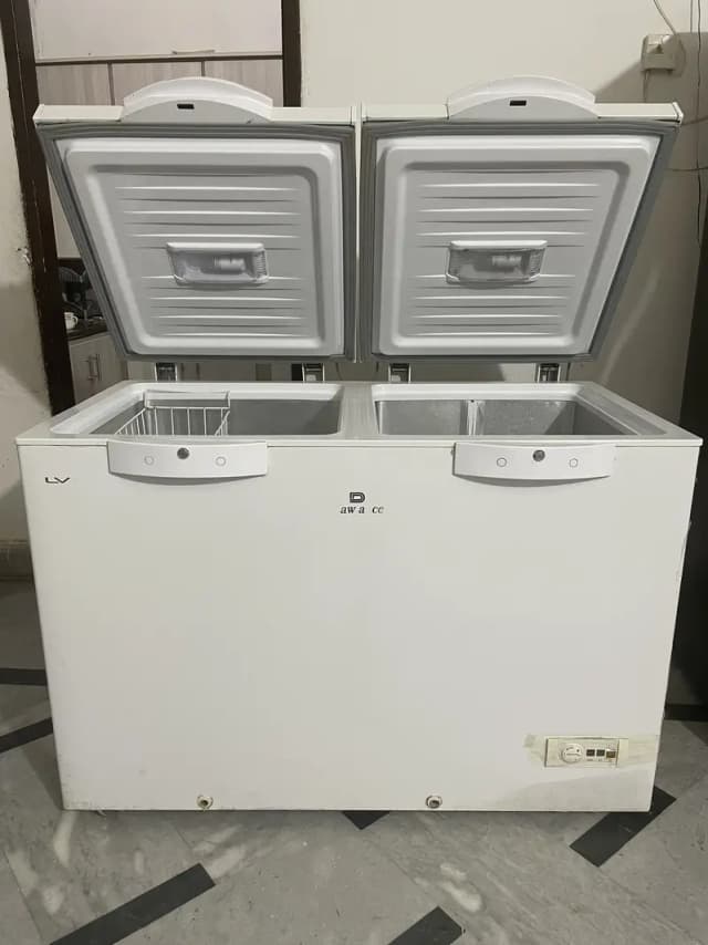 Dowlance Double Door Fridge | deep freezer | Refrigerator 10/10
