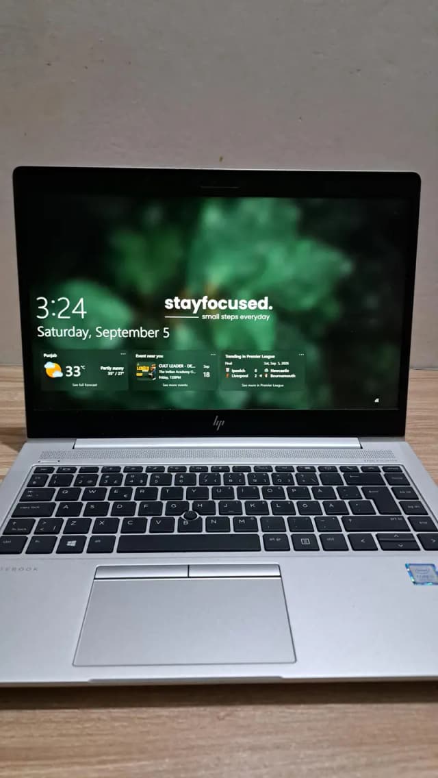 HP EliteBook 840 G5 core i5 8th Gen | 8GB RAM | 256GB SSD | 14" FHD