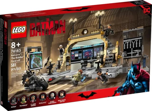 LEGO DC Batman Batcave™ The Riddler™ Face-off 76183 original pics last