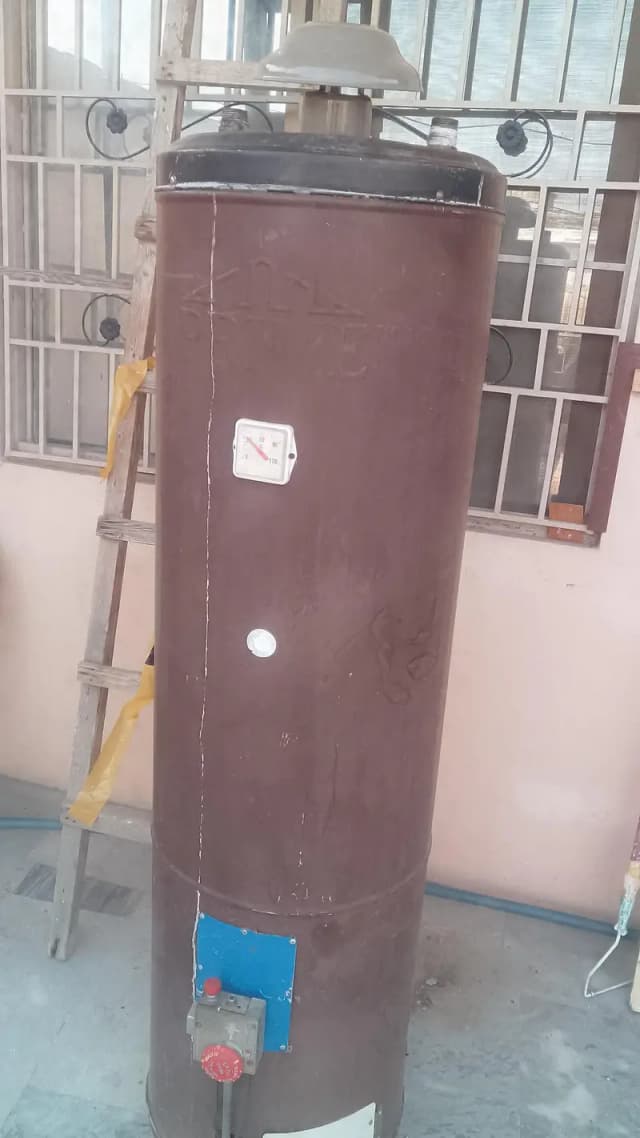 Gas geyser