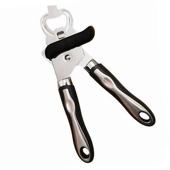 Stainless Steel Tin Cutter and Bottle Opener for Easy Can Opening