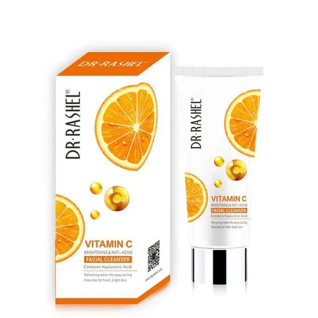 DrRashel 80ml Vitamin C Facial Cleanser DRL1429 for All Skin Types