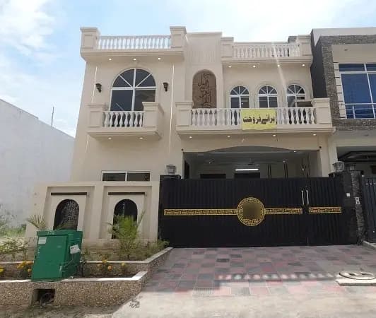 8 Marla Brand New Double Unit Designer House Available For Sale In Faisal Town F-18 Islamabad.