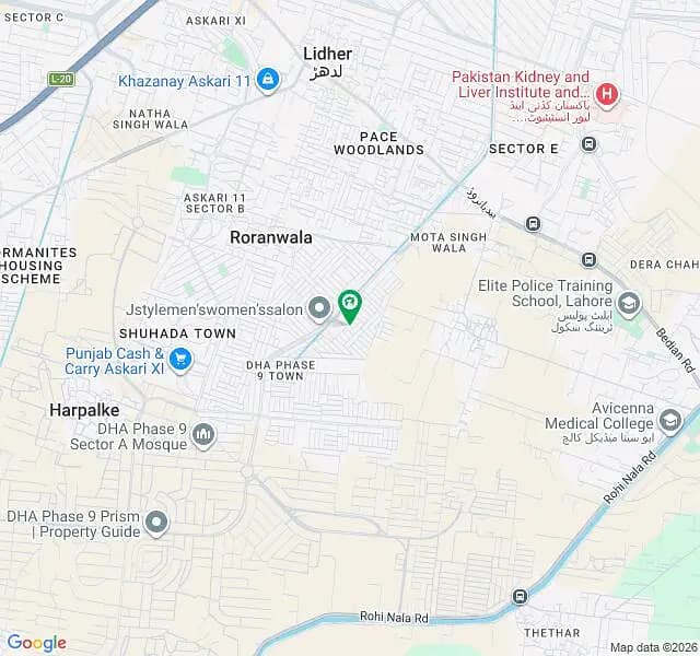 With 1 Lakh Transfer Expense Only B-3355 | 5 Marla Affidavit Plot for Sale DHA Phase 9 Town Lahore