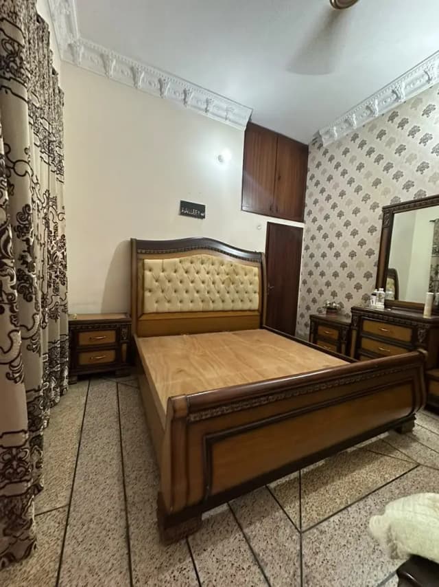 King Size Bed Set with Side Tables & Dressing | 10/10 Condition