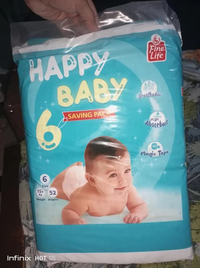 Baby Diapers XL Large Size 6