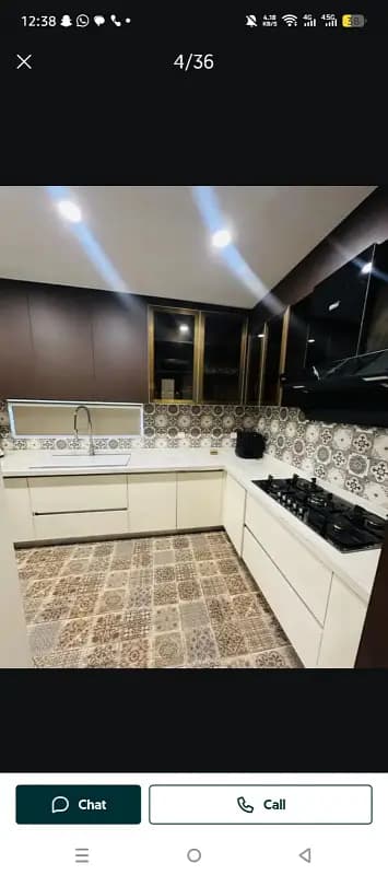 4 bed 4300 square feet apartment available for sale in Karakorum Enclave.