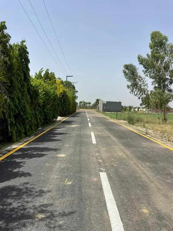 6 Kanal Land Fully Developed Plot in Nazeer Farms