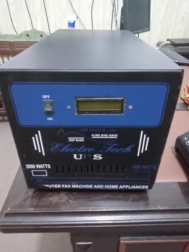 Shanvier UPS 1500W | Dual Battery | Osaka 1800 pro | Tubulars