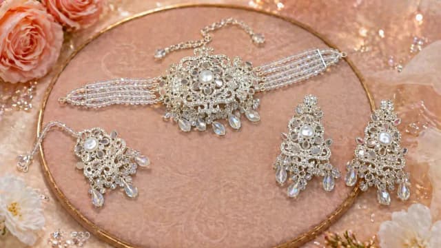Beautiful Handmade Nauratan Turkish-Style Choker Set