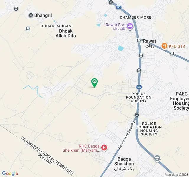 One kanal plot DHA Phase 3 Sec J Road 2