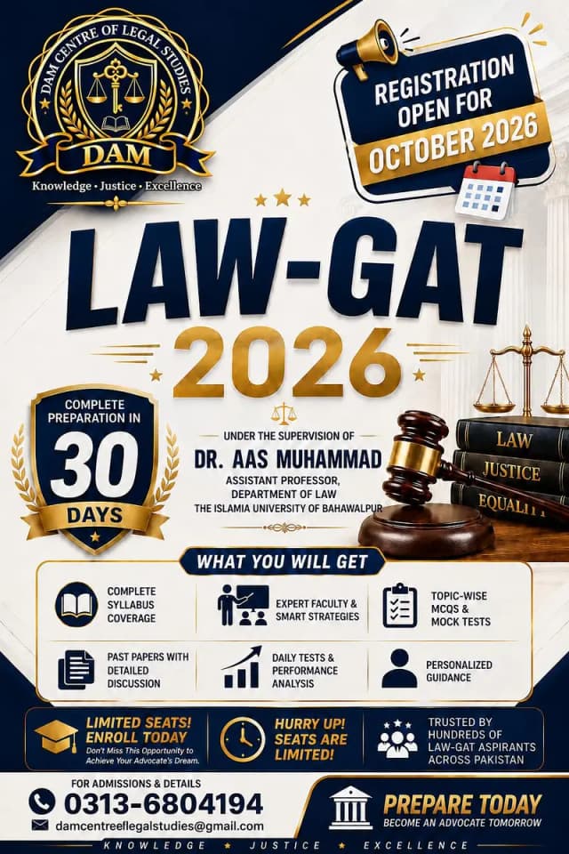 Preparation for LAW GAT