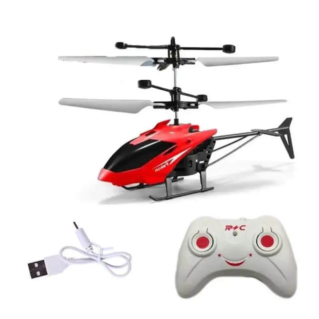 Sensor controlled Helicopter | Remode control with LED lights