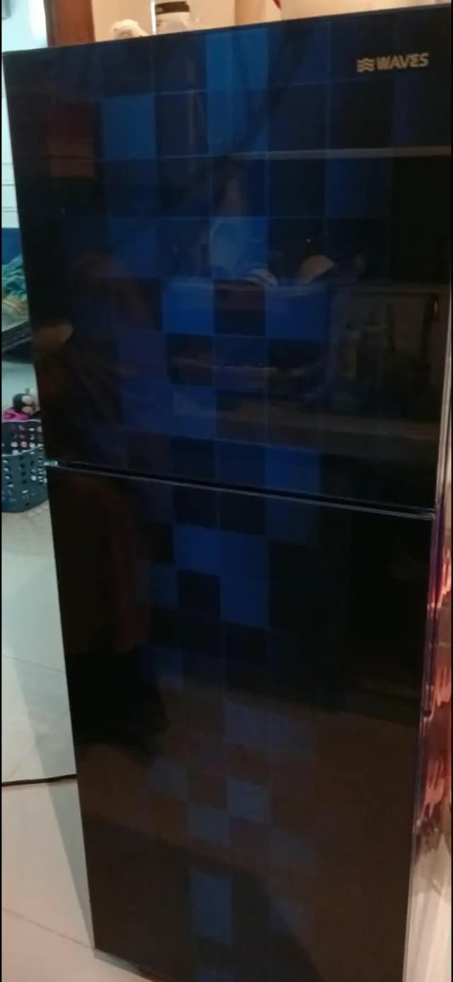 waves glass door 15 cubic