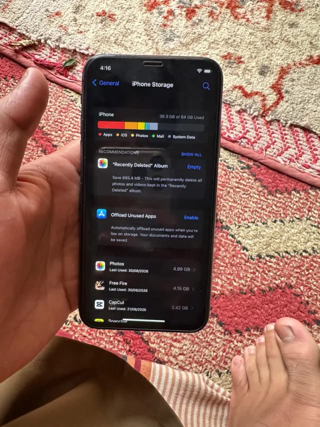 Apple iPhone X exchange posible
