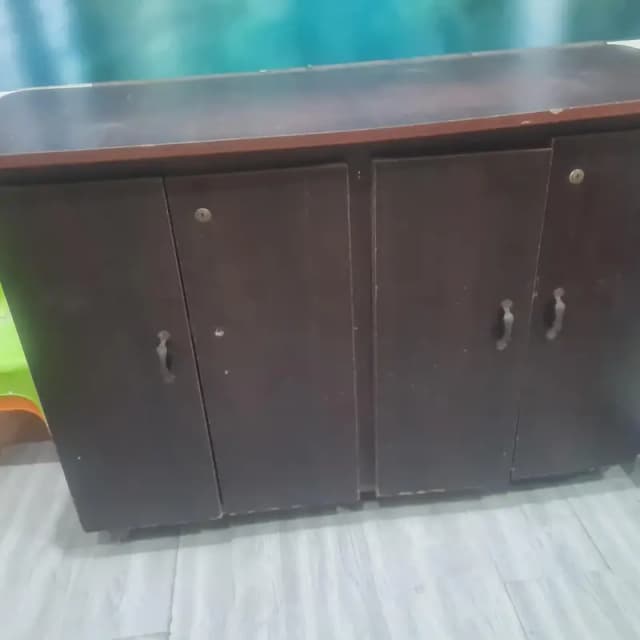Wood iron stand