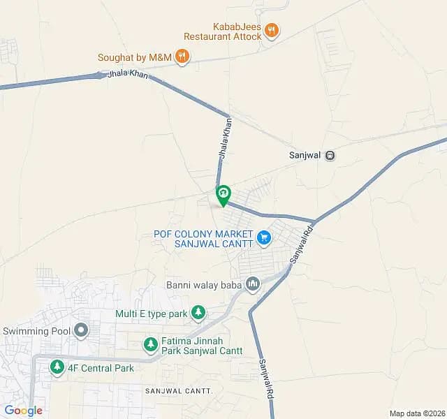 10 Marla Commercial Plot For Sale Sanjwal Model Town