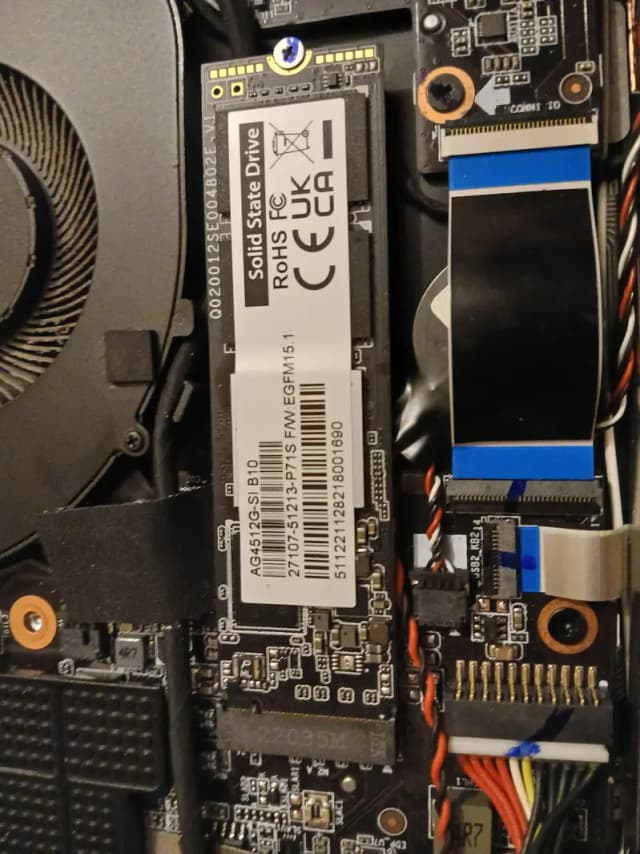 Gigabyte High Performance Gaming NVME 512gb