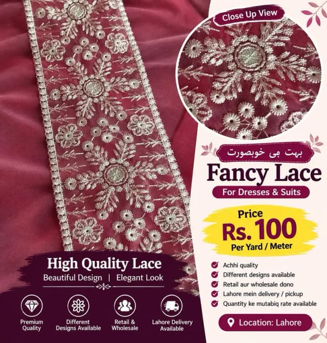 fancy lace