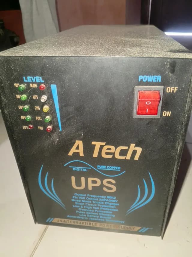 A Tech Digital UPS with Alaska Graphite Lead Acid Battery