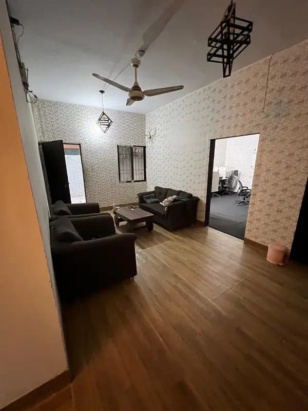 SILENT COMMERCIAL INDEPENDENT BANGALOW AVAILABLE FOR RENT GULSHAN-E-IQBAL BLOCK 7