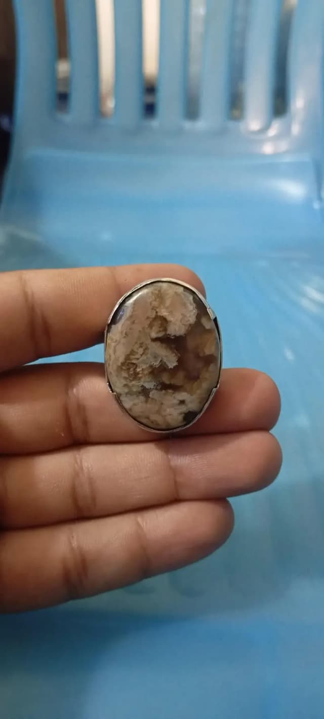Shajri aqeeq moss agate indonesian