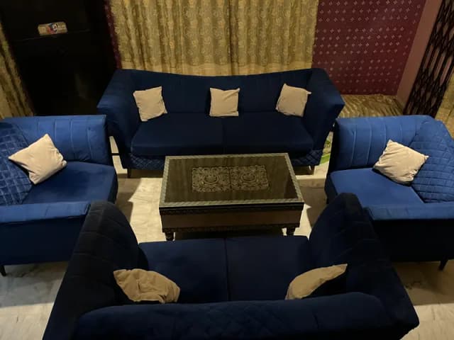 7 Seater Sofa Set With Table 0308_2209682