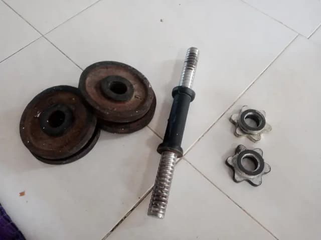 1-inch adjustable spinlock dumbbells
