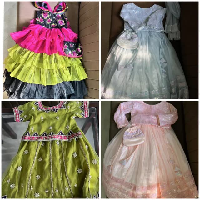 Fancy Kids Dress, once used